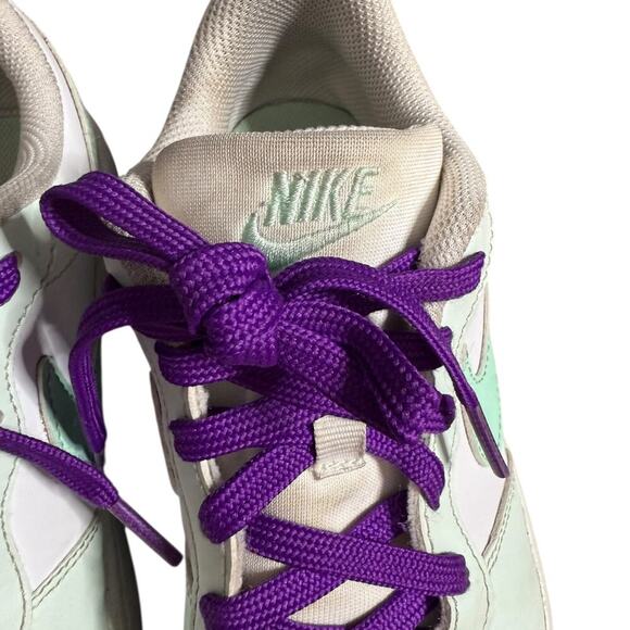 Nike Court Borough Low Recraft Youth Size US 3,5Y White/Mint FZ3539-100 - Picture 5 of 10